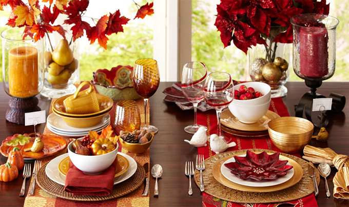 Table setting ideas from Pier 1 – Act Two Home Staging